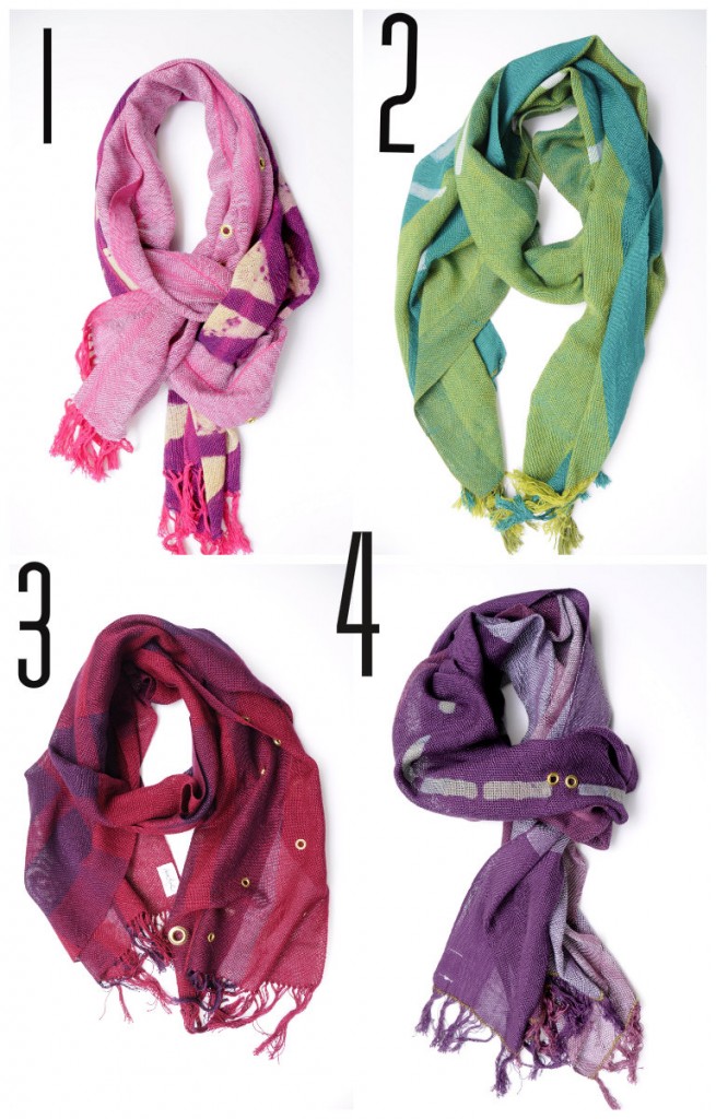how to wear a scarf